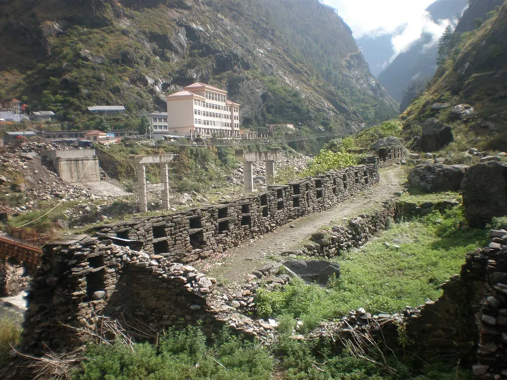 Rasuwa Fort (Rasuwagadhi) on the Nepal-China border, 24 June 2013.
