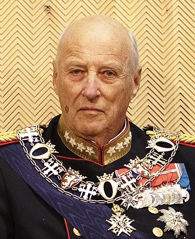 King Harald V of Norway at the opening of the Sami Parliament, 20 October 2021.