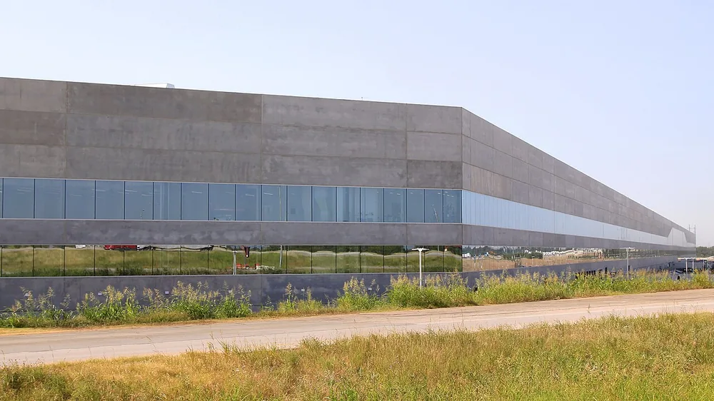 Gigafactory Texas Building 1 near Austin, Texas, 17 June 2022.