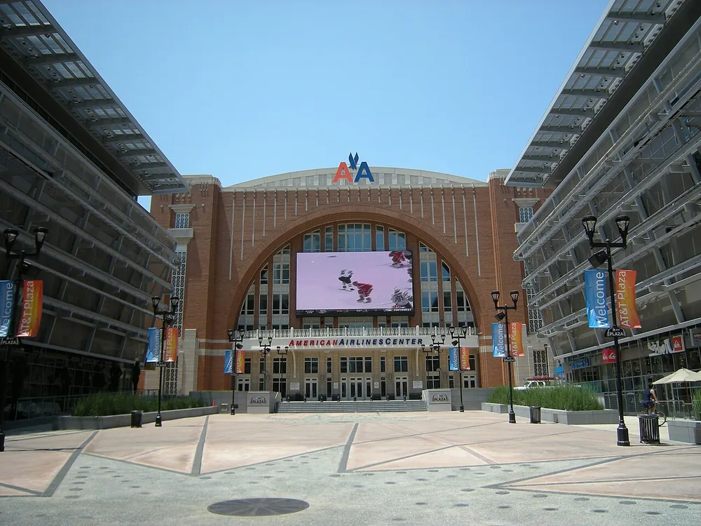American Airlines Center in Dallas, Texas, host venue for the Republican midterm-year national convention.