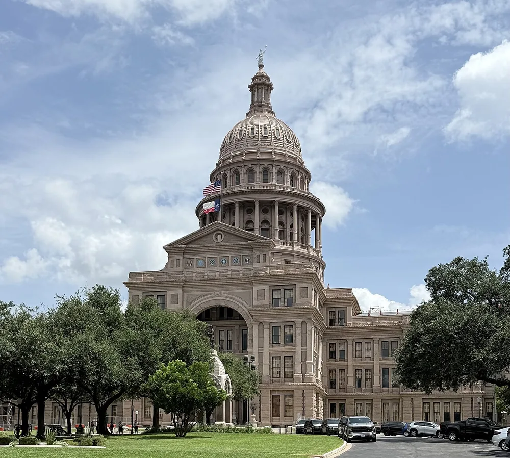 The Texas State Capitol in Austin in 2025.