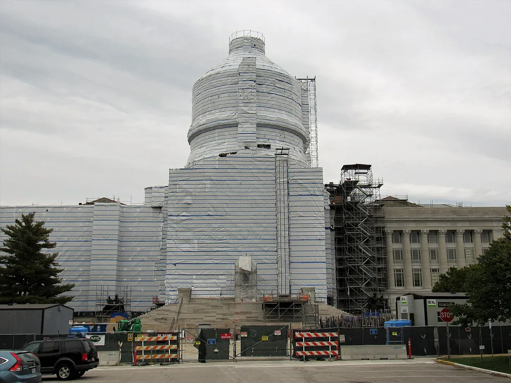 The Missouri State Capitol in Jefferson City in 2019.