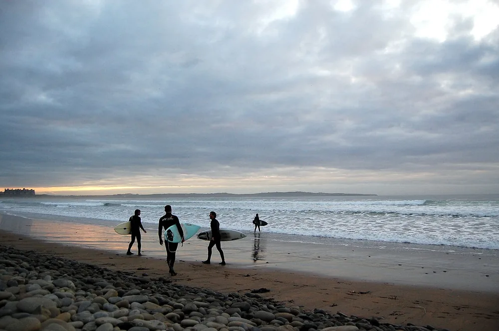 Doughmore Beach at Doonbeg, County Clare, Ireland, in autumn 2009.