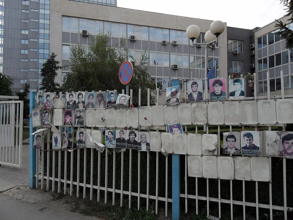 The Assembly of Kosovo building in Prishtina on 15 August 2010.