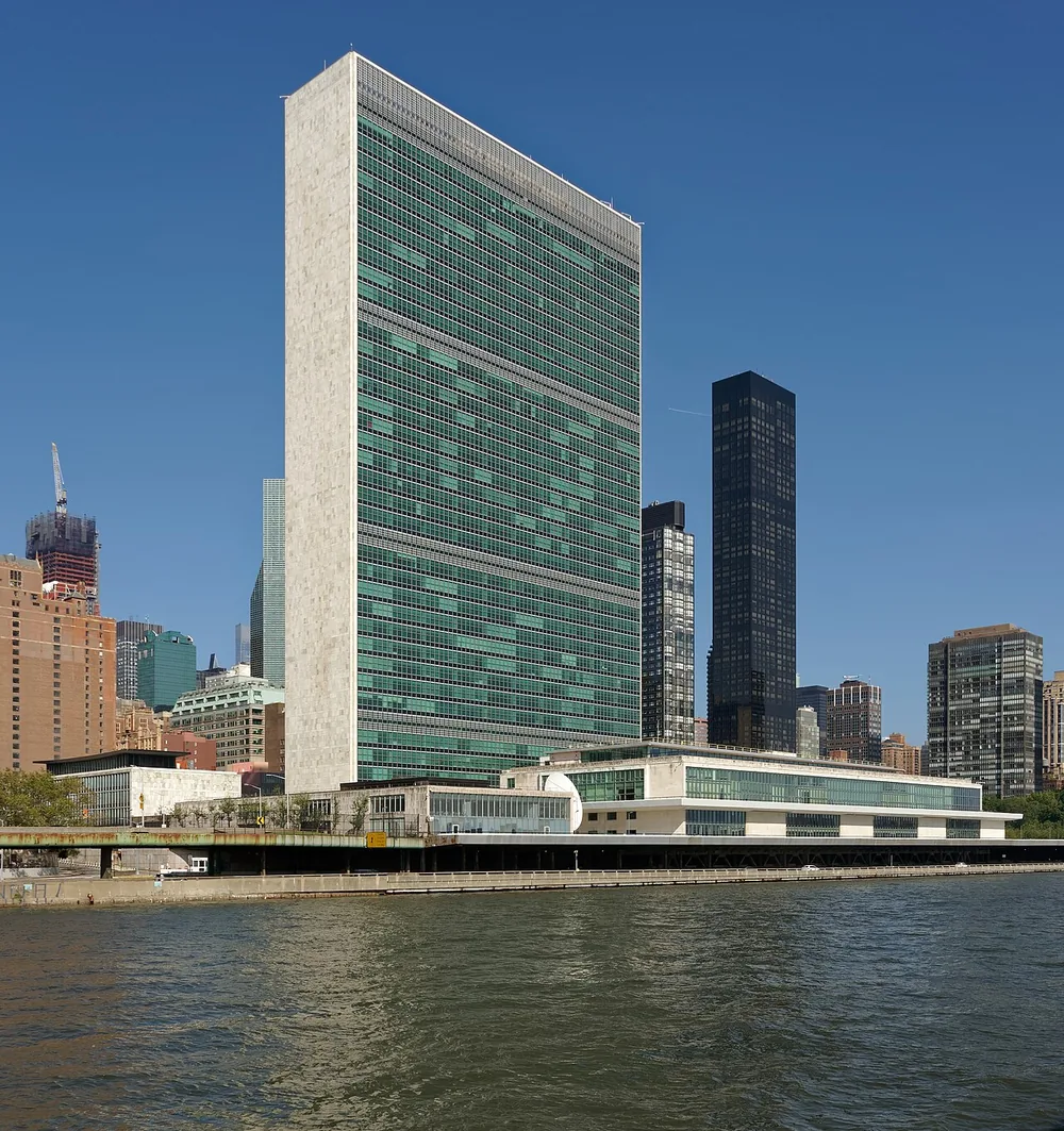 United Nations Headquarters, New York City, 1 October 2023.