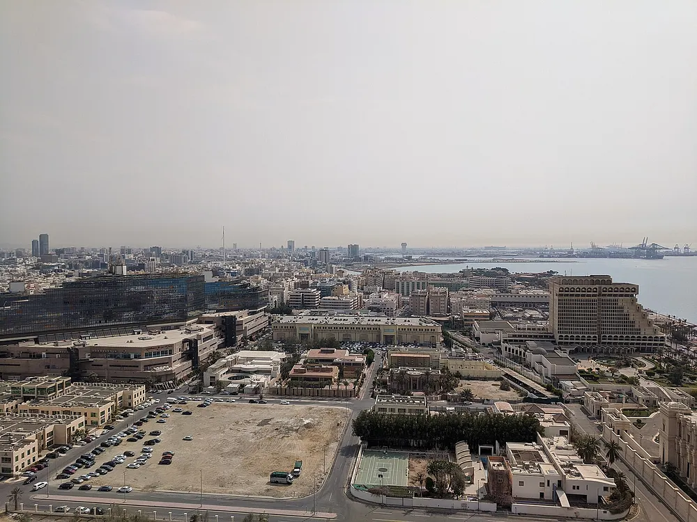 Jeddah skyline, Saudi Arabia, 6 February 2020.