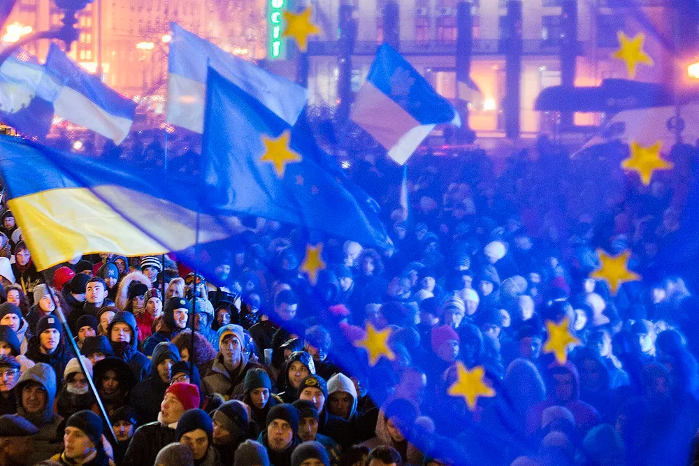 Maidan Nezalezhnosti, Kyiv.