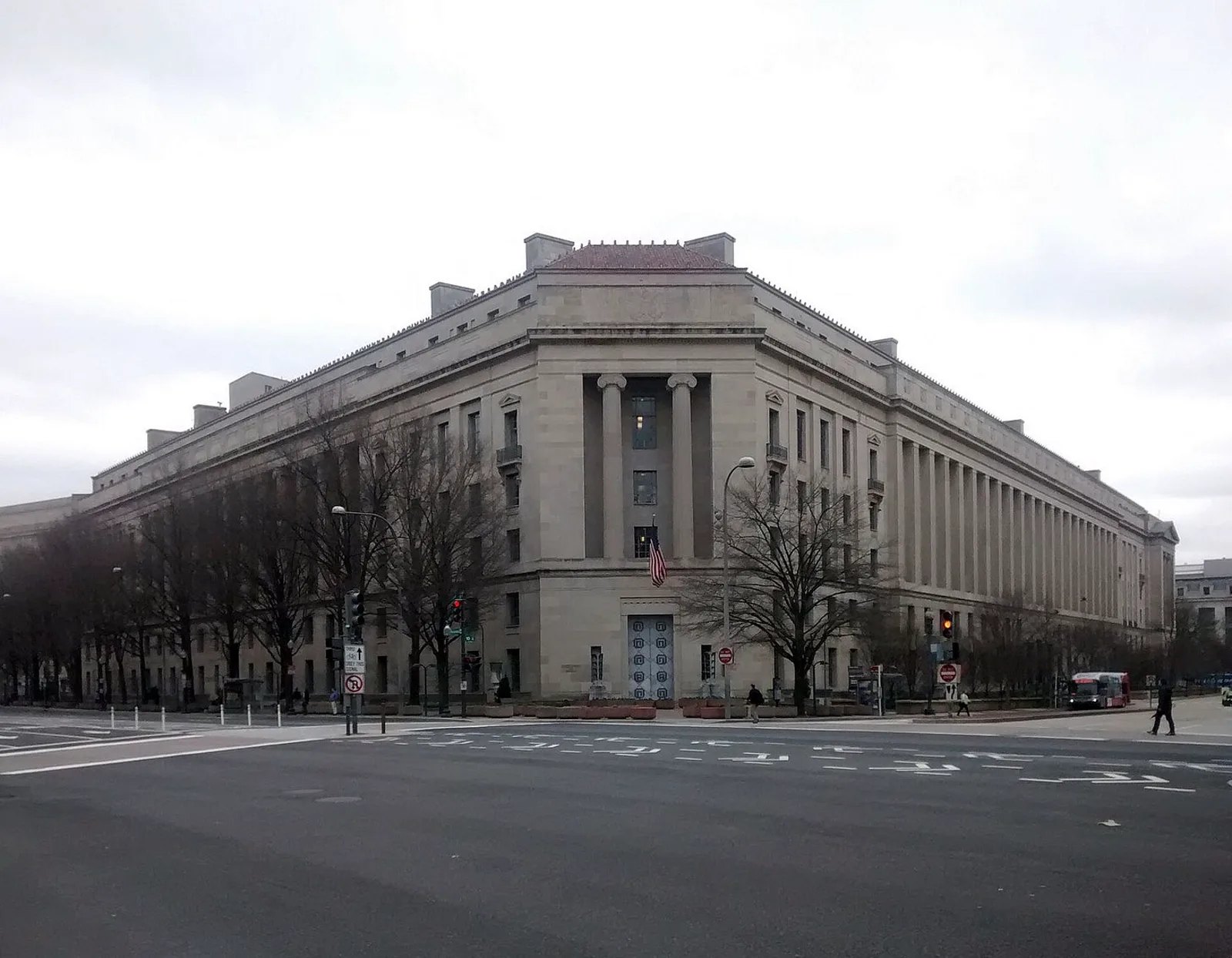 The Robert F. Kennedy Department of Justice Building, Washington, D.C., April 2014.