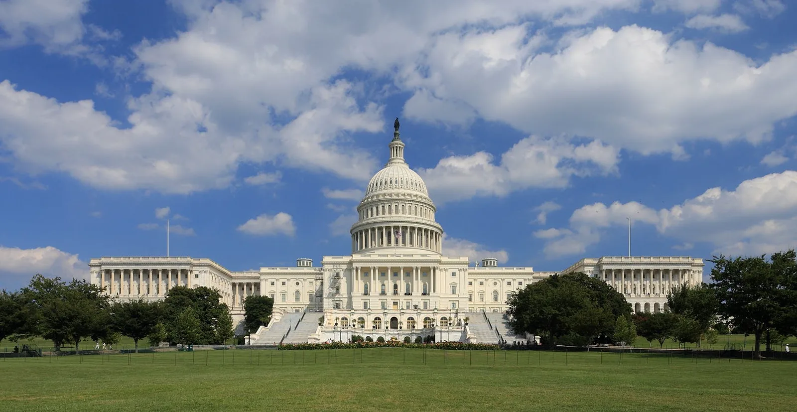 US Capitol. A government-funded ad featuring Trump aired during NFL Sunday, drawing Hatch Act violation concerns from Re
