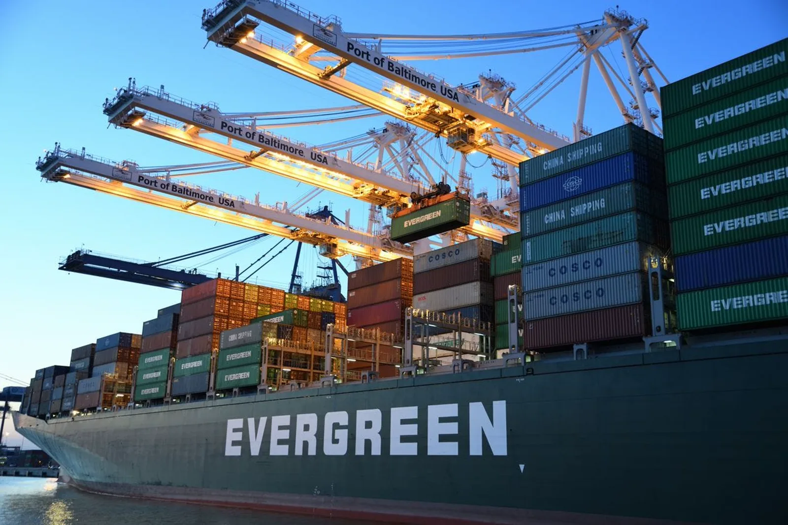 Commercial shipping vessel. Talks over reopening the Strait of Hormuz stayed stalled as Trump rejected Iran's latest pro