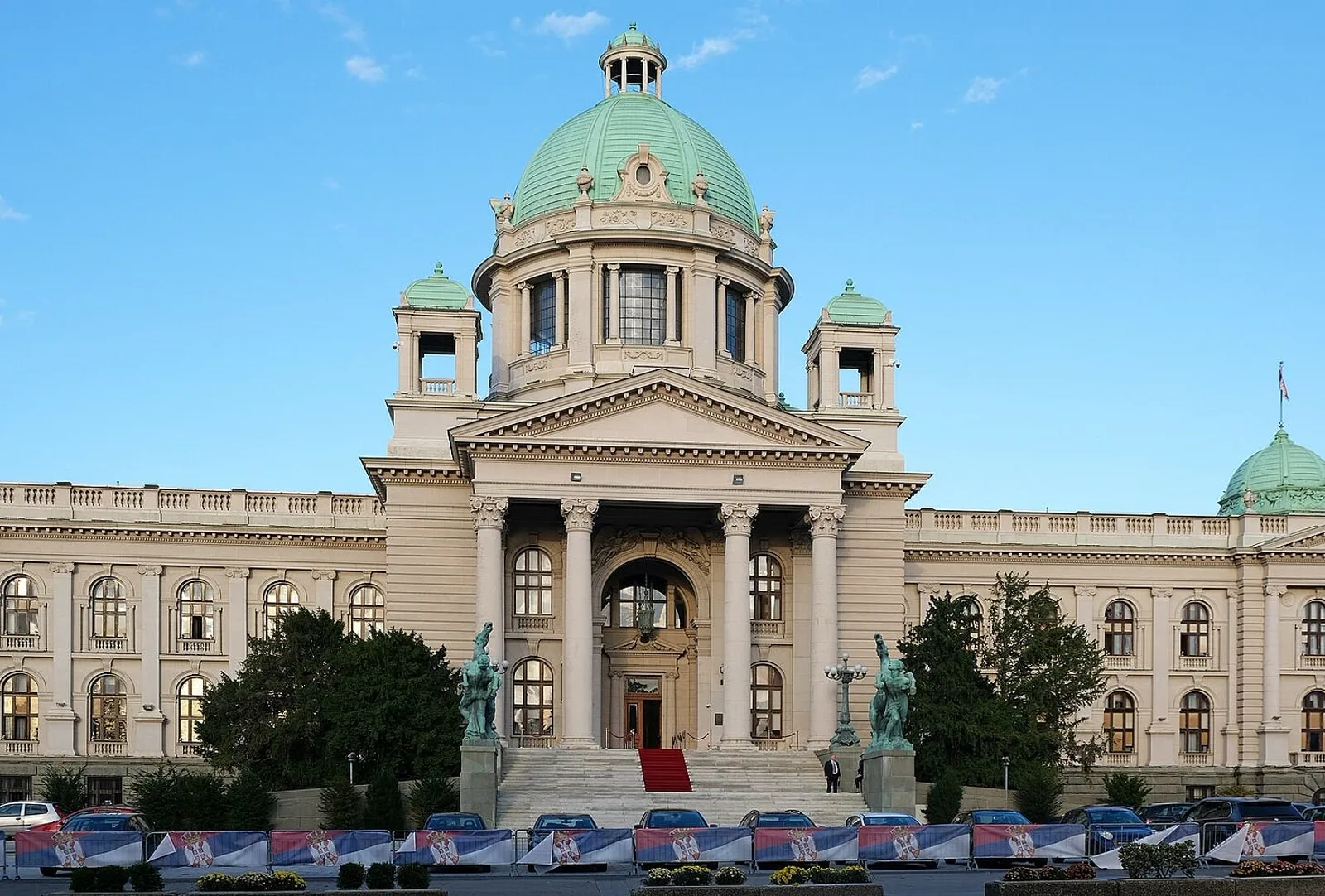 The House of the National Assembly of Serbia in Belgrade. Photo: Wikimedia Commons, CC BY-SA.