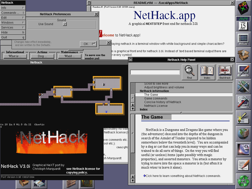 nextstep desktop screenshot